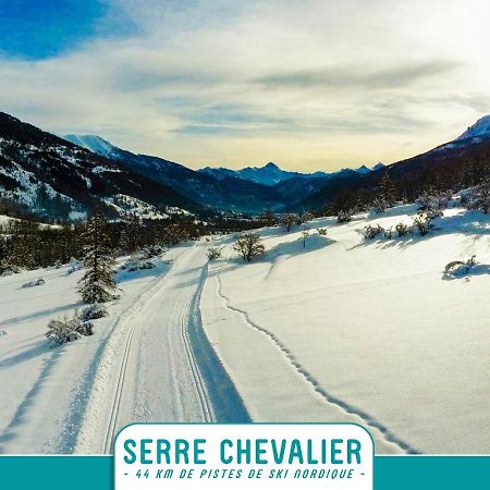 Briancon - Serre Chevalier 1200 - Joli Appartement - Face Aux Pistes En Centre Ville Exterior foto