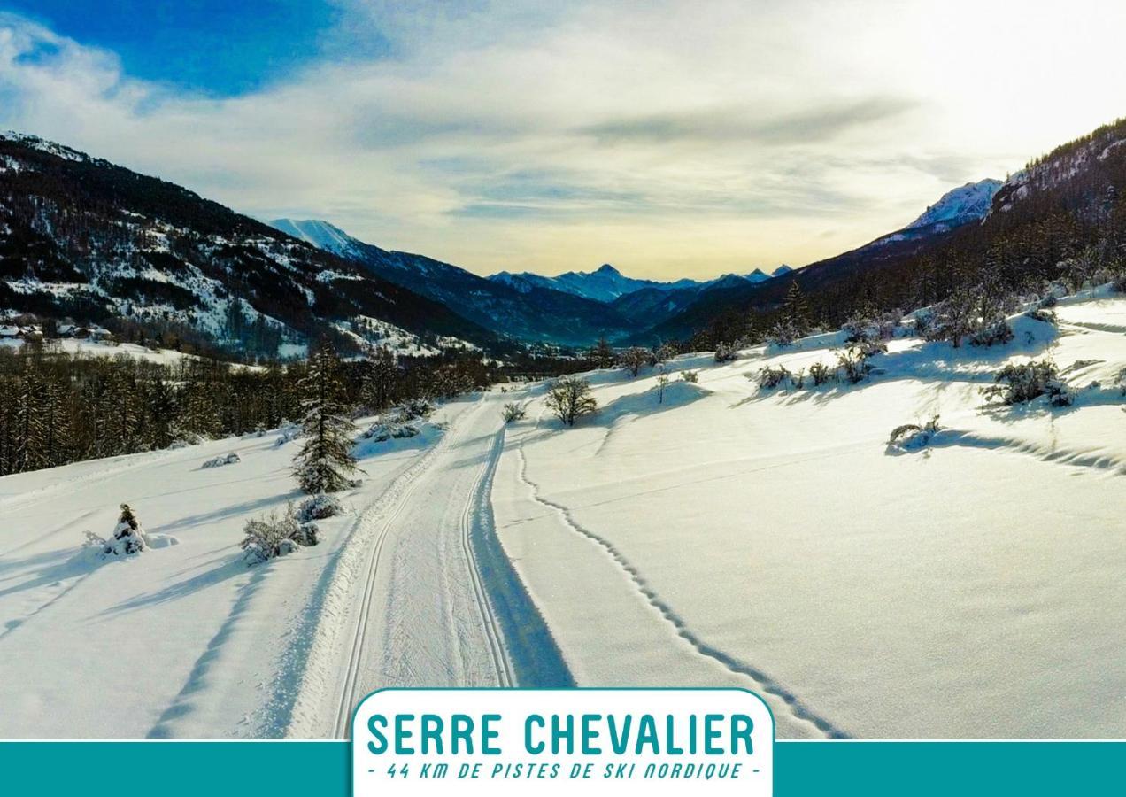 Briancon - Serre Chevalier 1200 - Joli Appartement - Face Aux Pistes En Centre Ville Exterior foto